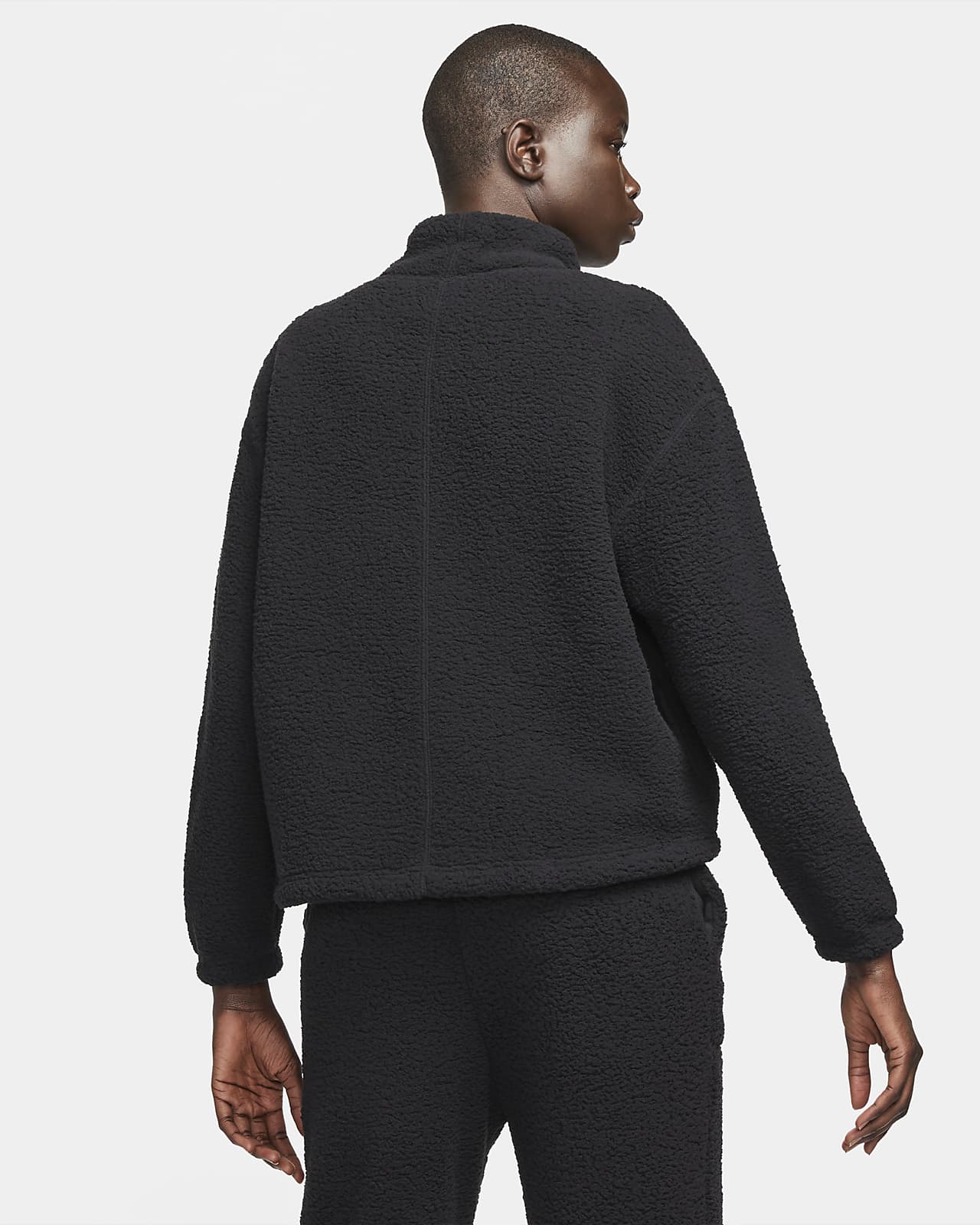 Nike ThermaFIT Women's Fleece Training Sweatshirt. Nike LU