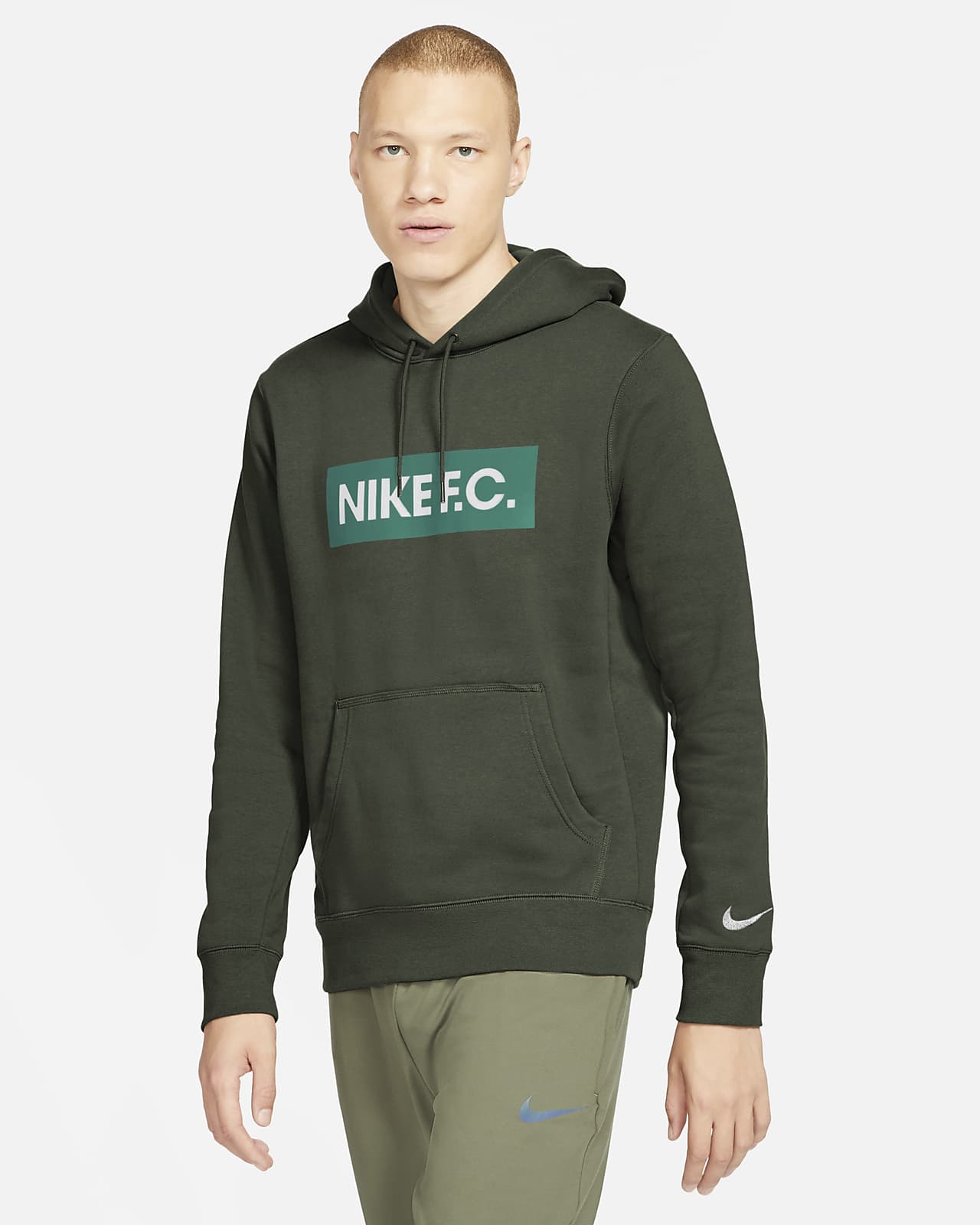 Nike F.C. Men's Pullover Fleece Soccer Hoodie