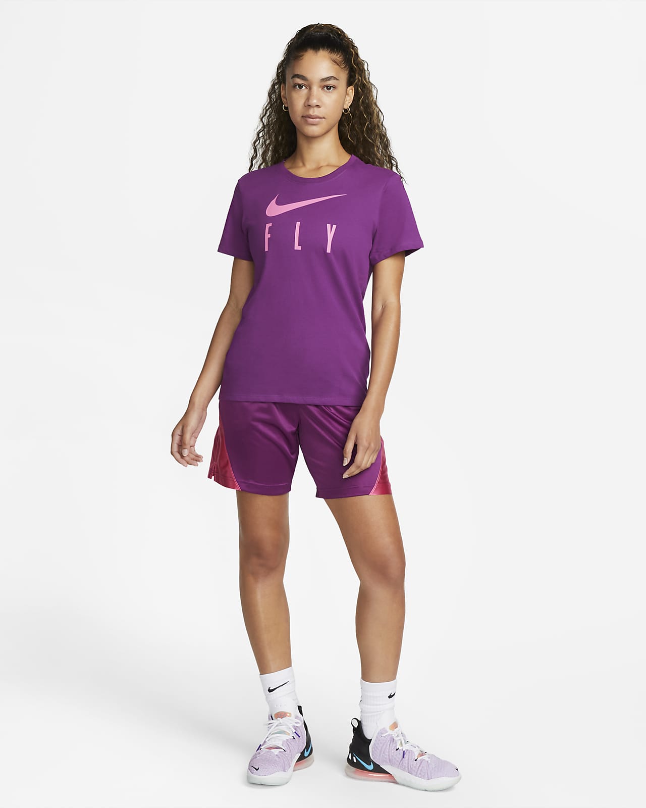 Nike Dri-FIT Swoosh Fly Women's Short-Sleeve T-Shirt. Nike SA