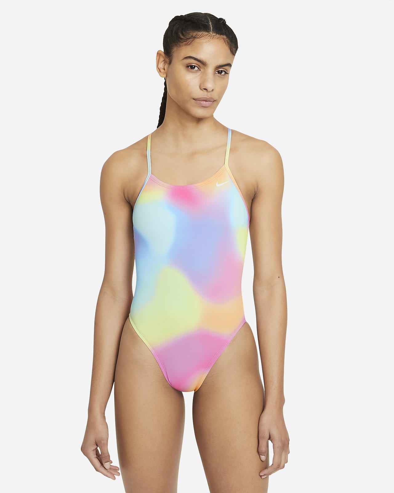 Factibilidad propiedad internacional Nike Lace Up Tie Back Women's 1-Piece Swimsuit. Nike.com
