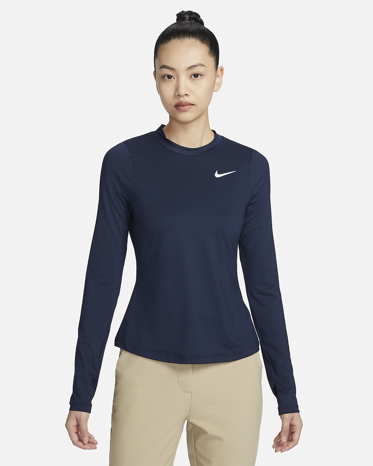 Nike Women's Dri-Fit UV Victory Gingham Golf Joggers DA3151-010 Size Medium