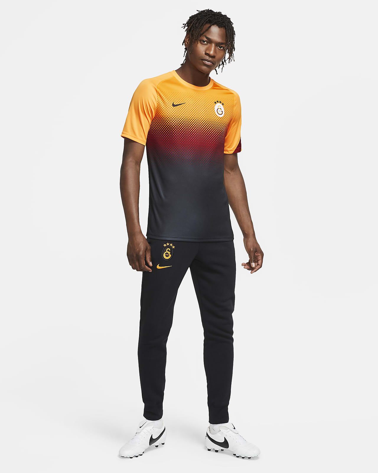 Galatasaray Men's Short-Sleeve Football Top. Nike AE