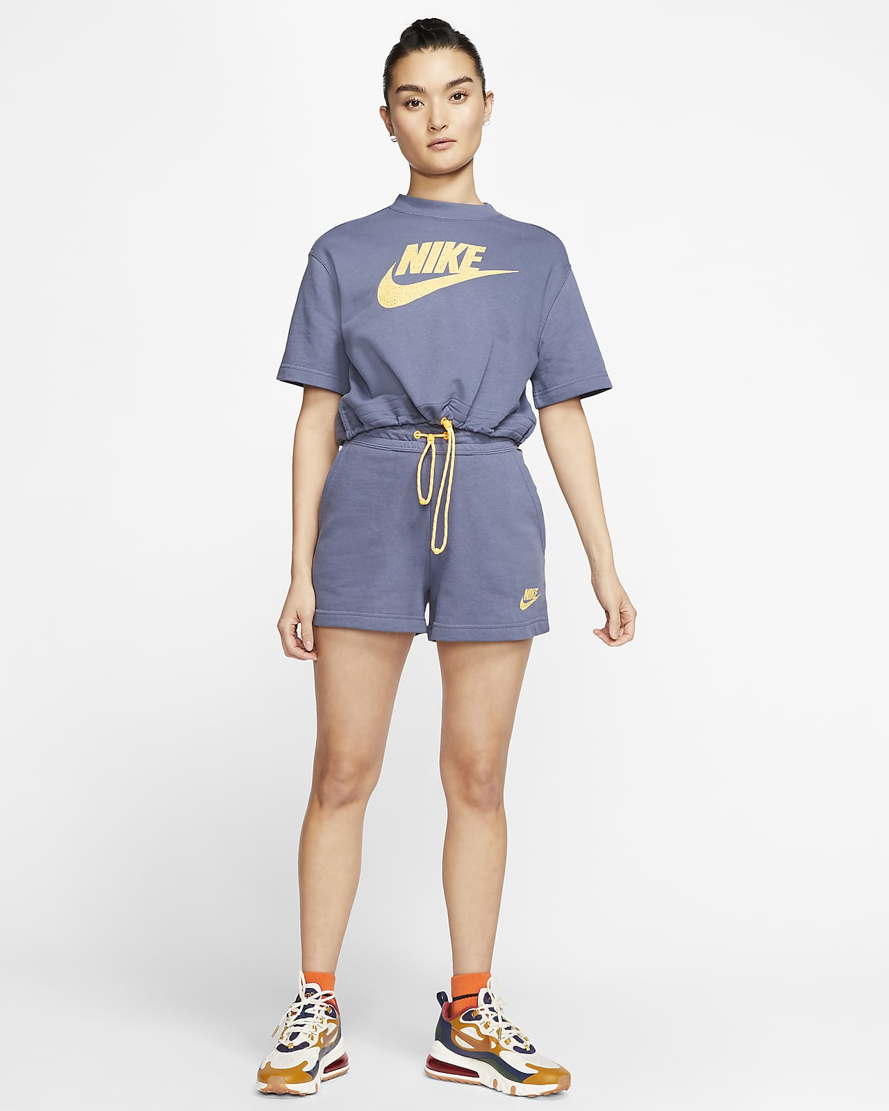 nike sportswear icon clash shorts blue