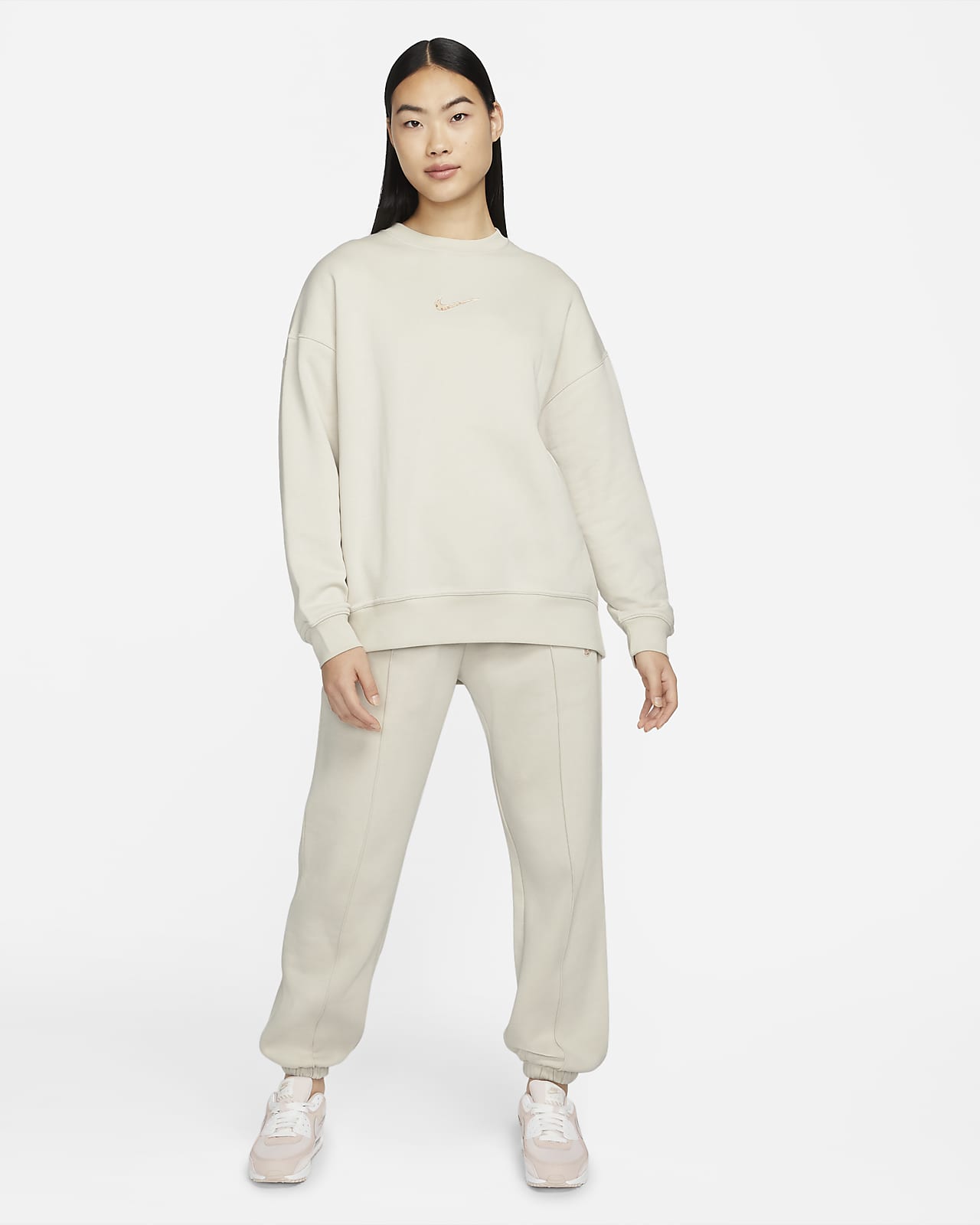 Oversized Fleece Sweatshirt. Nike JP