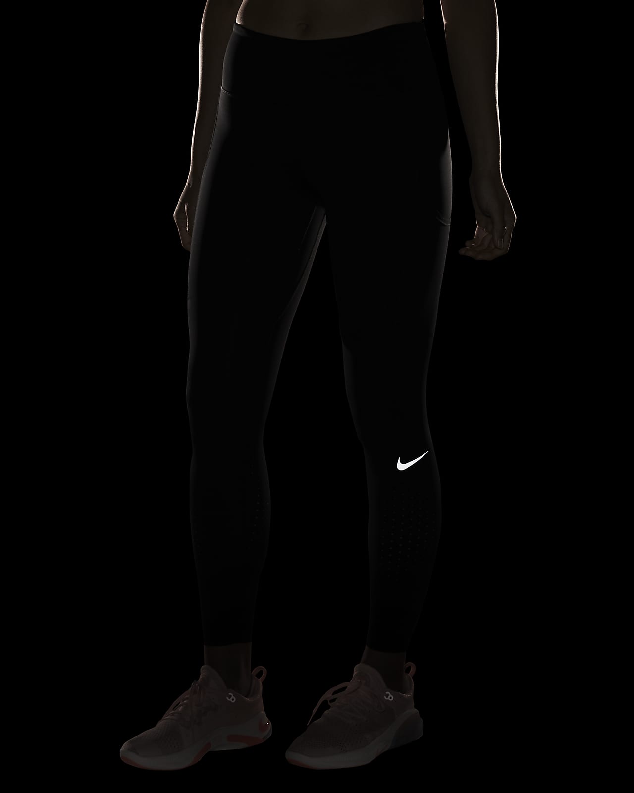 Nike Training One Luxe Dri-Fit Buckle Leggings In Black, DD5405-010