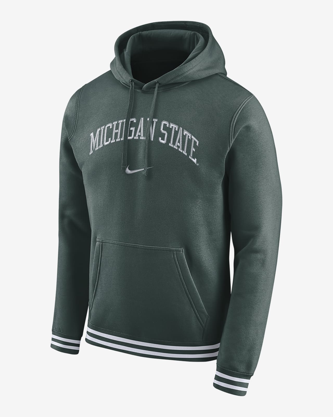 lighed fange Turbulens Nike College Retro (Michigan State) Men's Fleece Hoodie. Nike.com