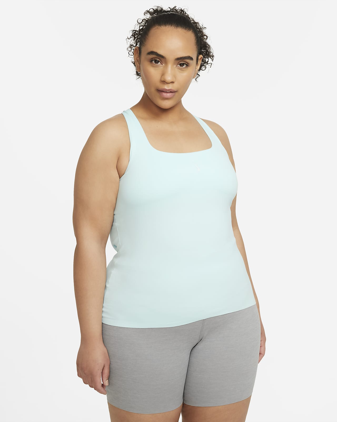 nike built in bra tank