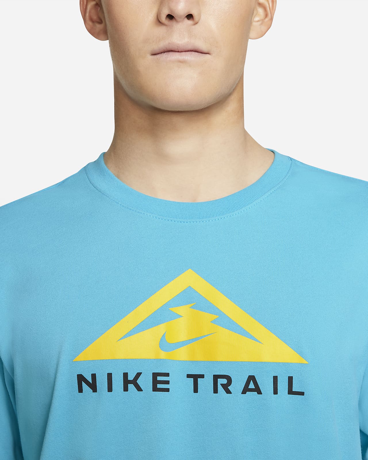 nike trail t shirt black