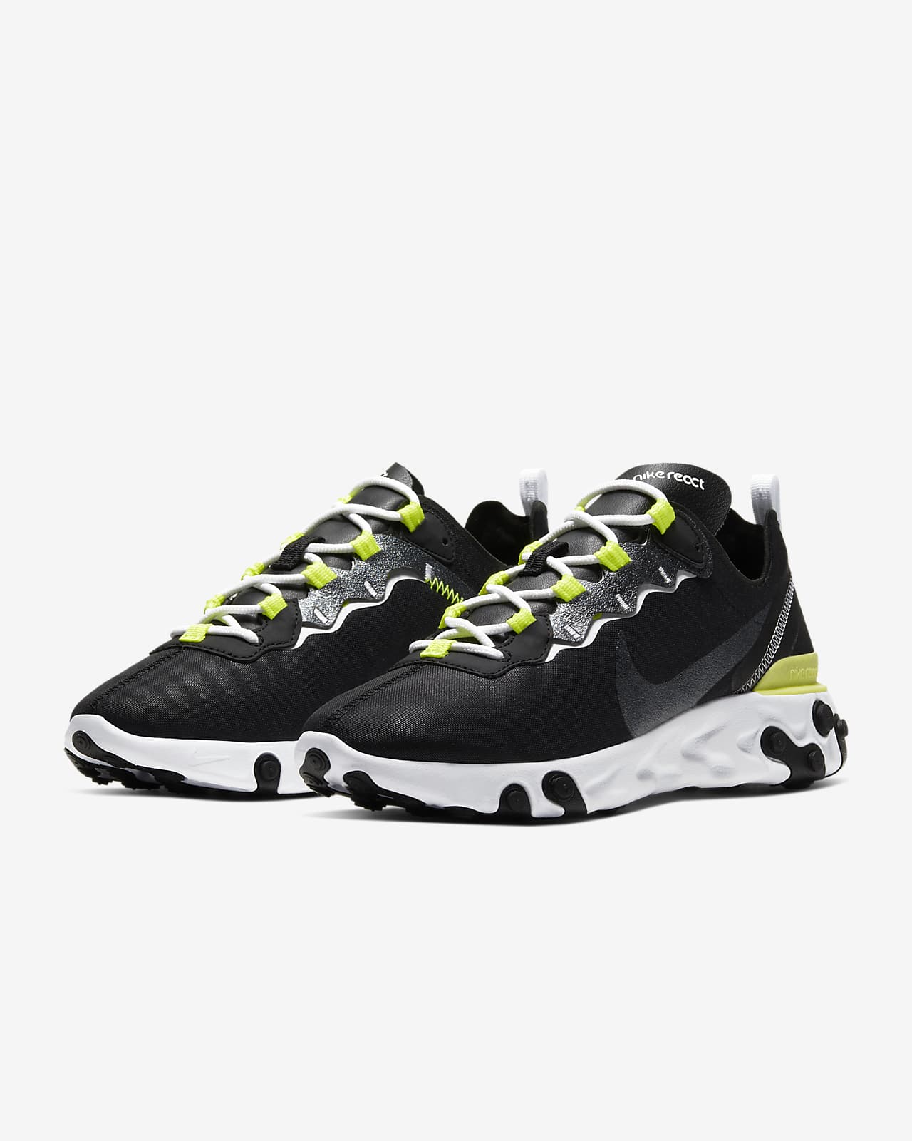 nike react element 55 femme noir