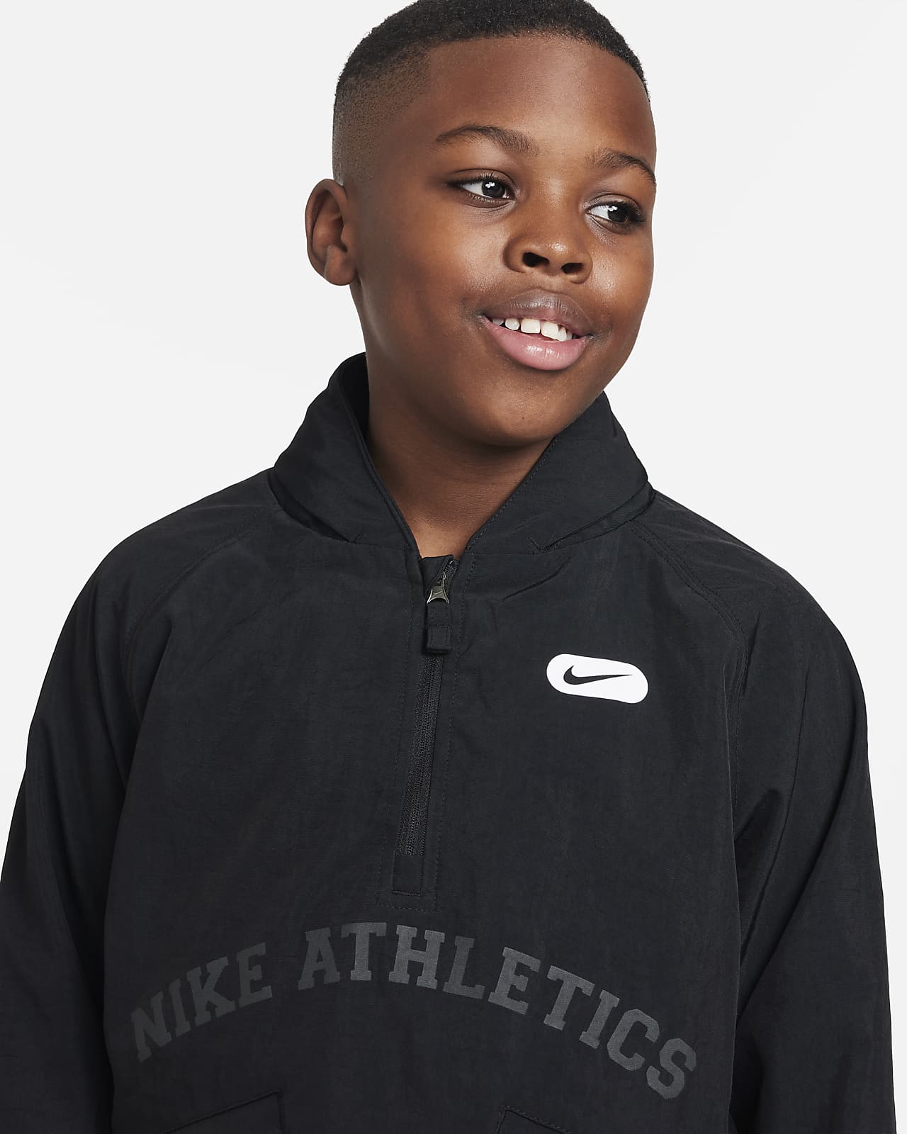 Nike Athletics Repel Older Kids' (Boys') 1/2-Zip Training Hoodie