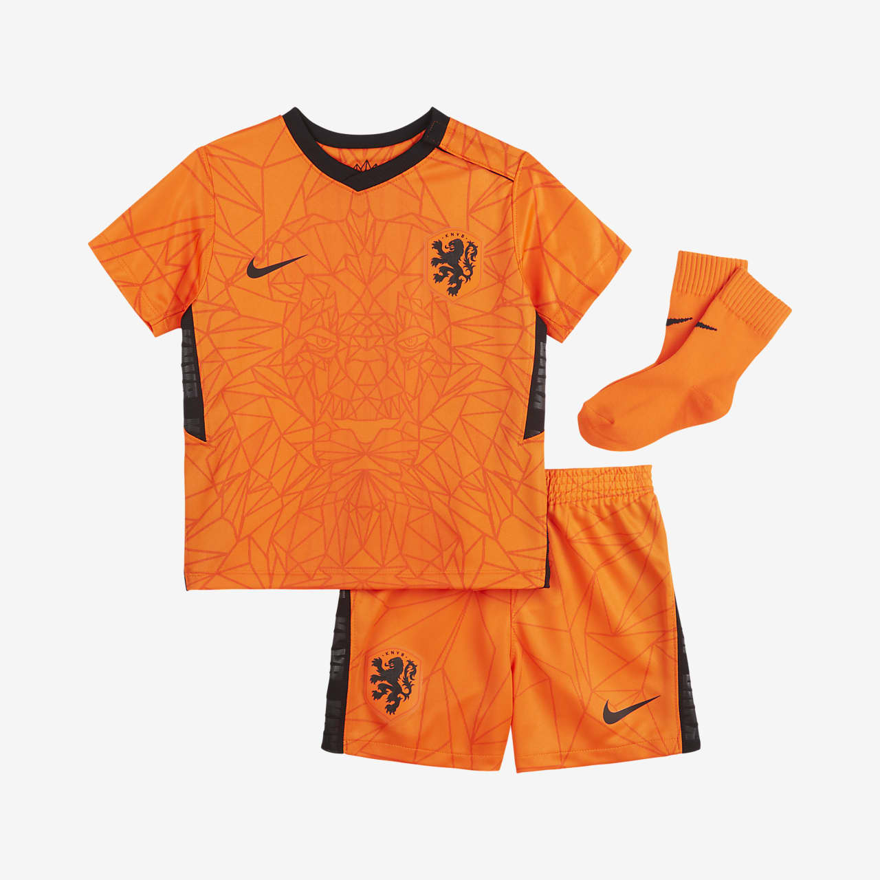 Niederlande 2020 Home Fussballtrikot Set Fur Babys Und Kleinkinder Nike De