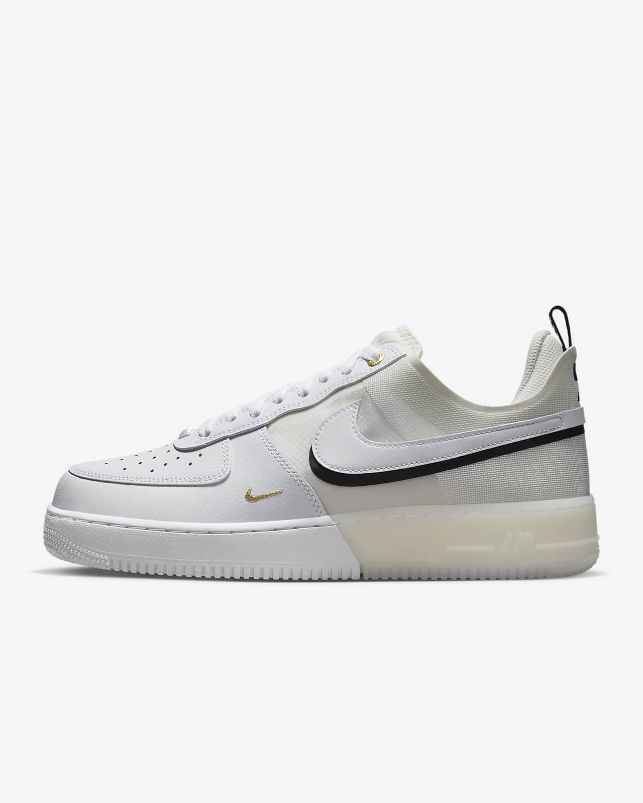  Nike Boy's Air Force 1 Lv8 Utility (Big Kid)  Black/White/Black/Tour Yellow 4 Big Kid M : Clothing, Shoes & Jewelry