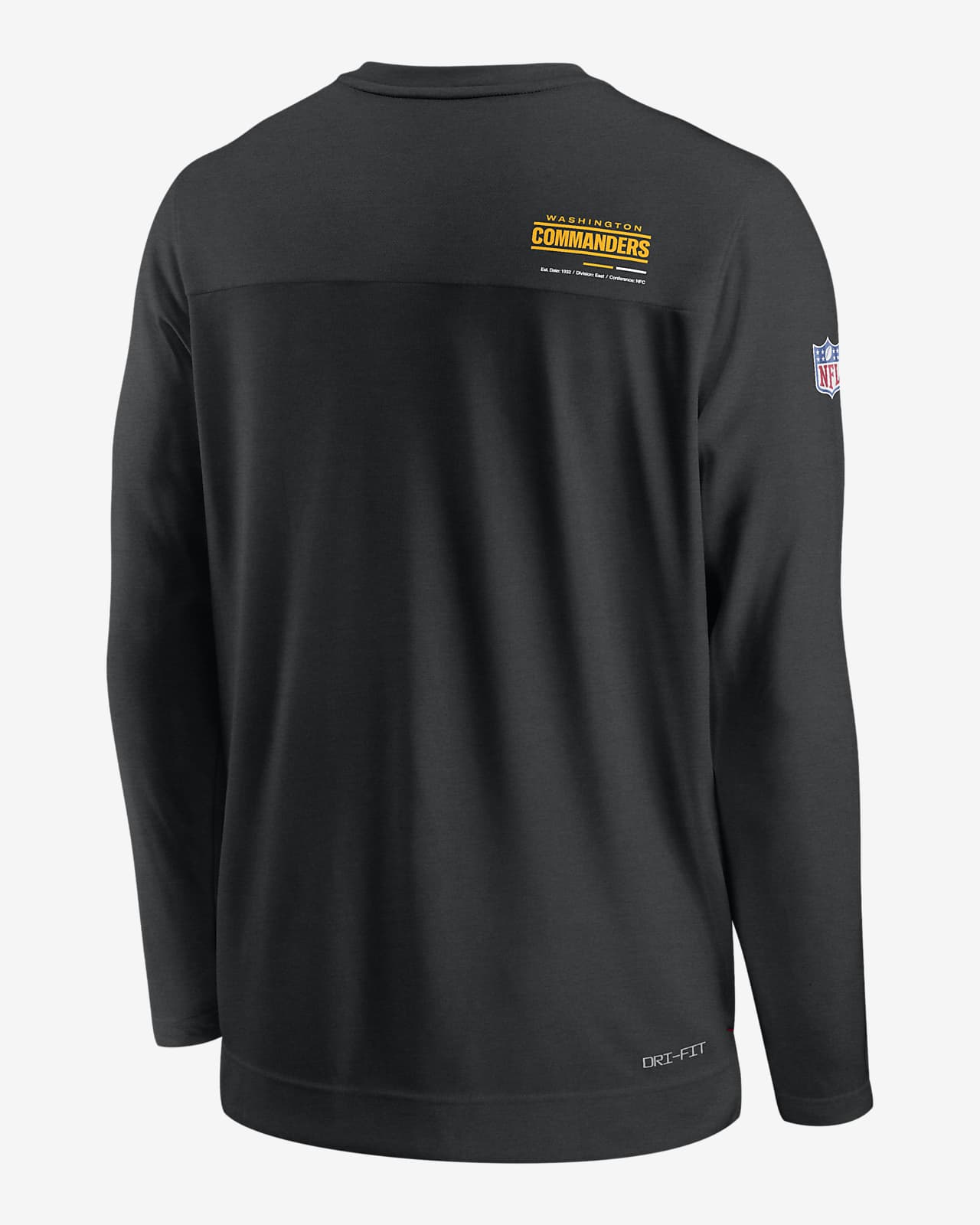 Nike Dri-FIT Lockup Coach UV (NFL Washington Commanders) Men's Long-Sleeve  Top