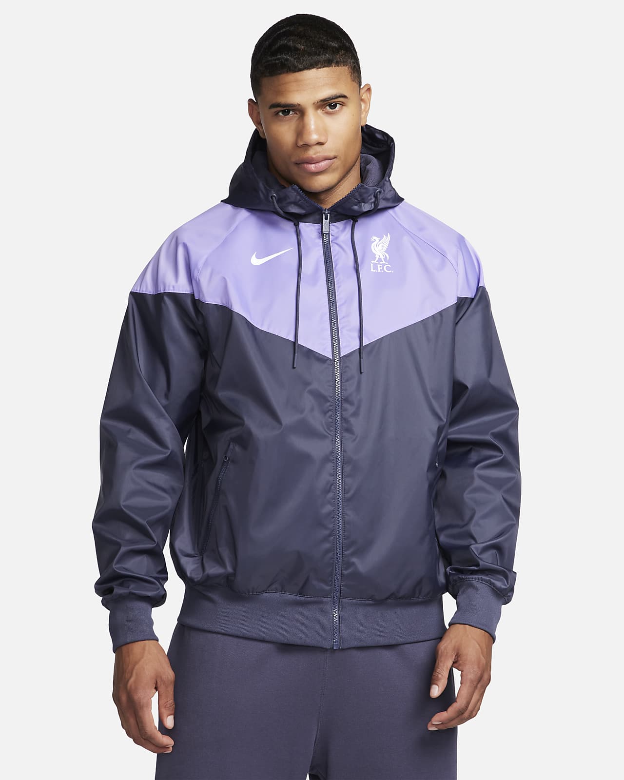 Nike graphic hot sale windrunner jacket