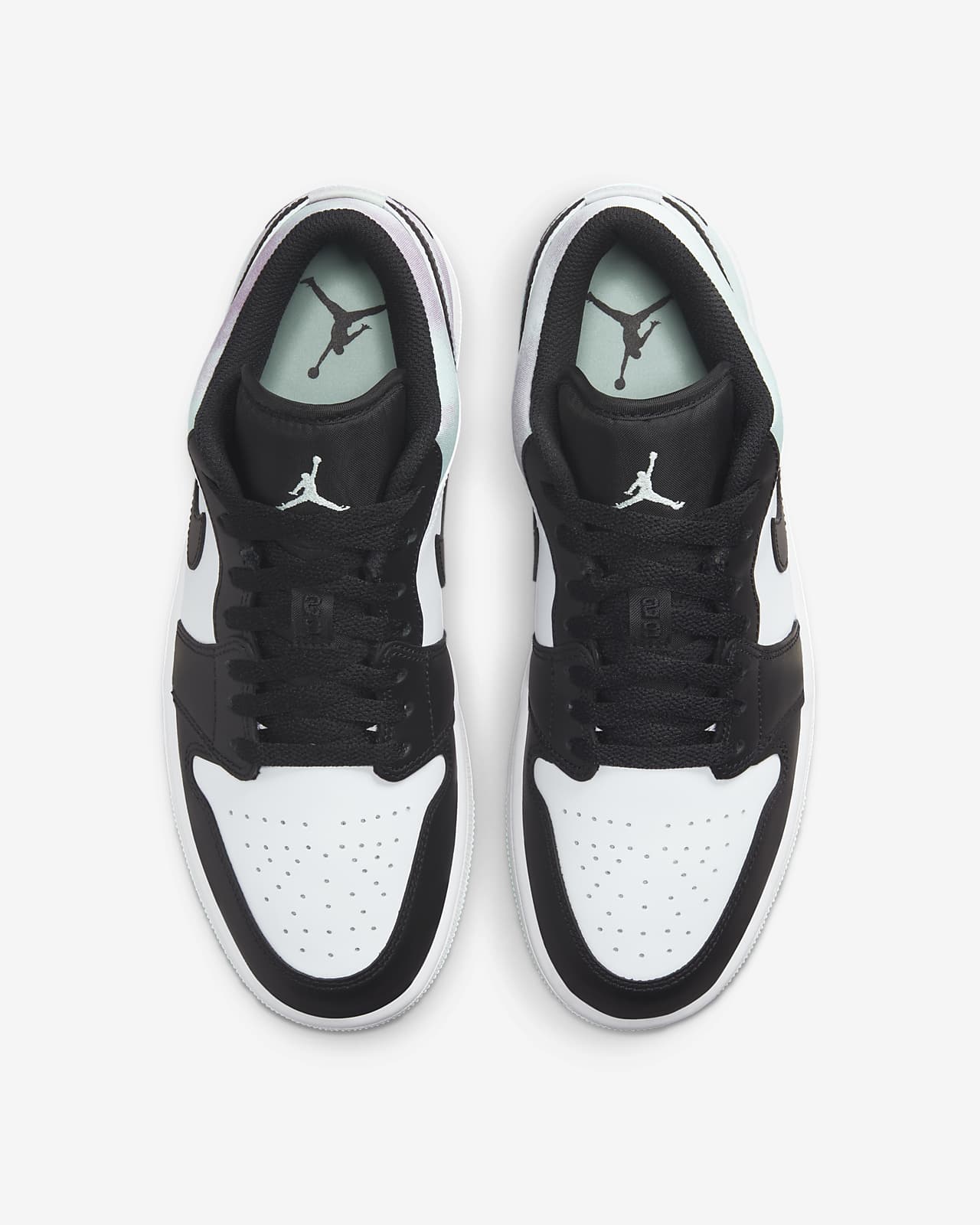 air jordan 1 low men's black