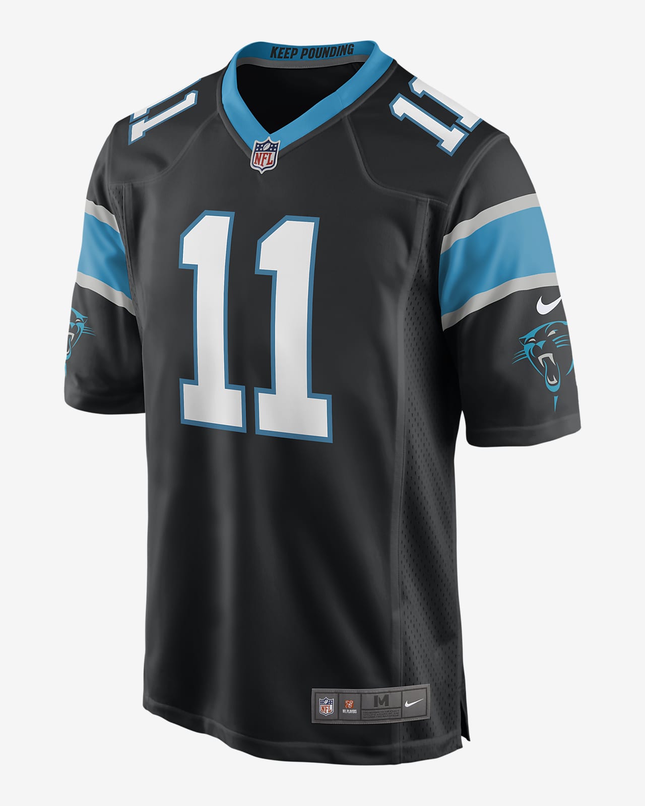 NFL Carolina Panthers (Robby Anderson) Men's Game Football Jersey