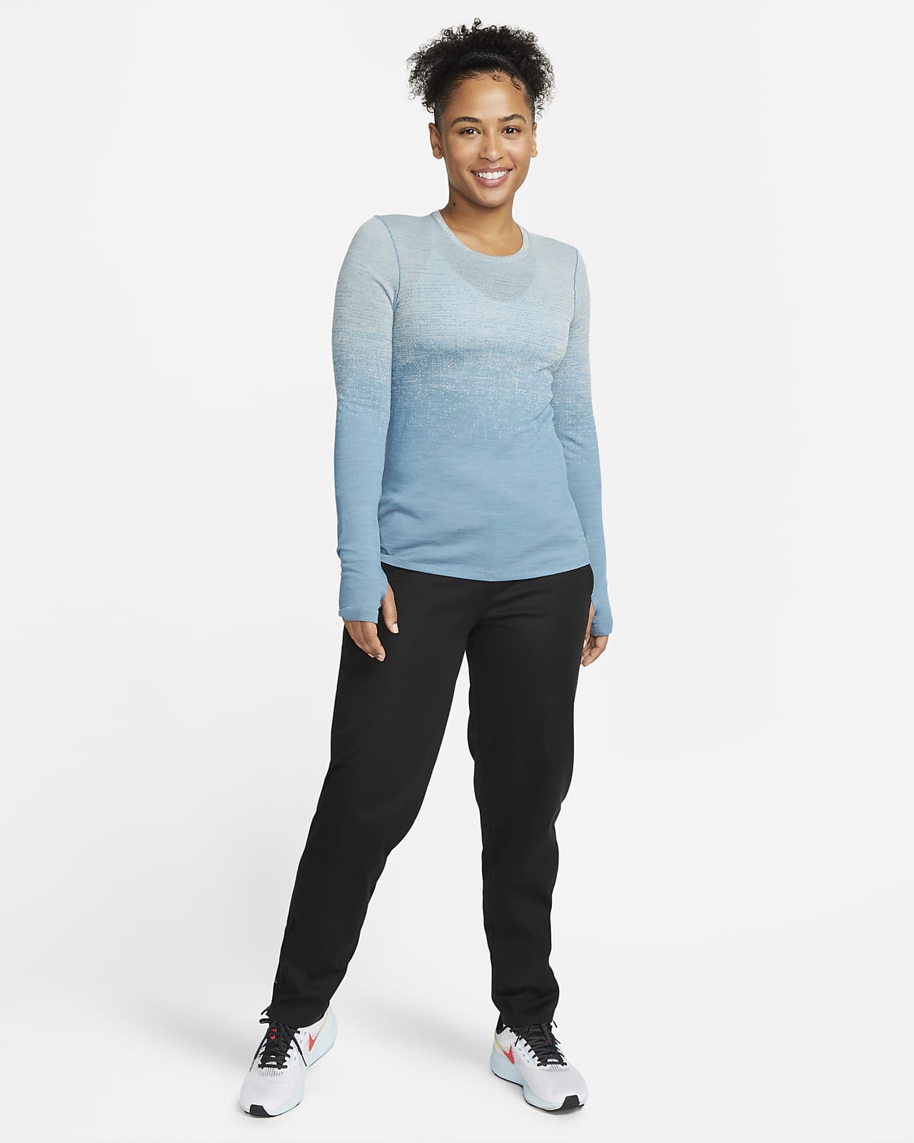 nike running division long sleeve