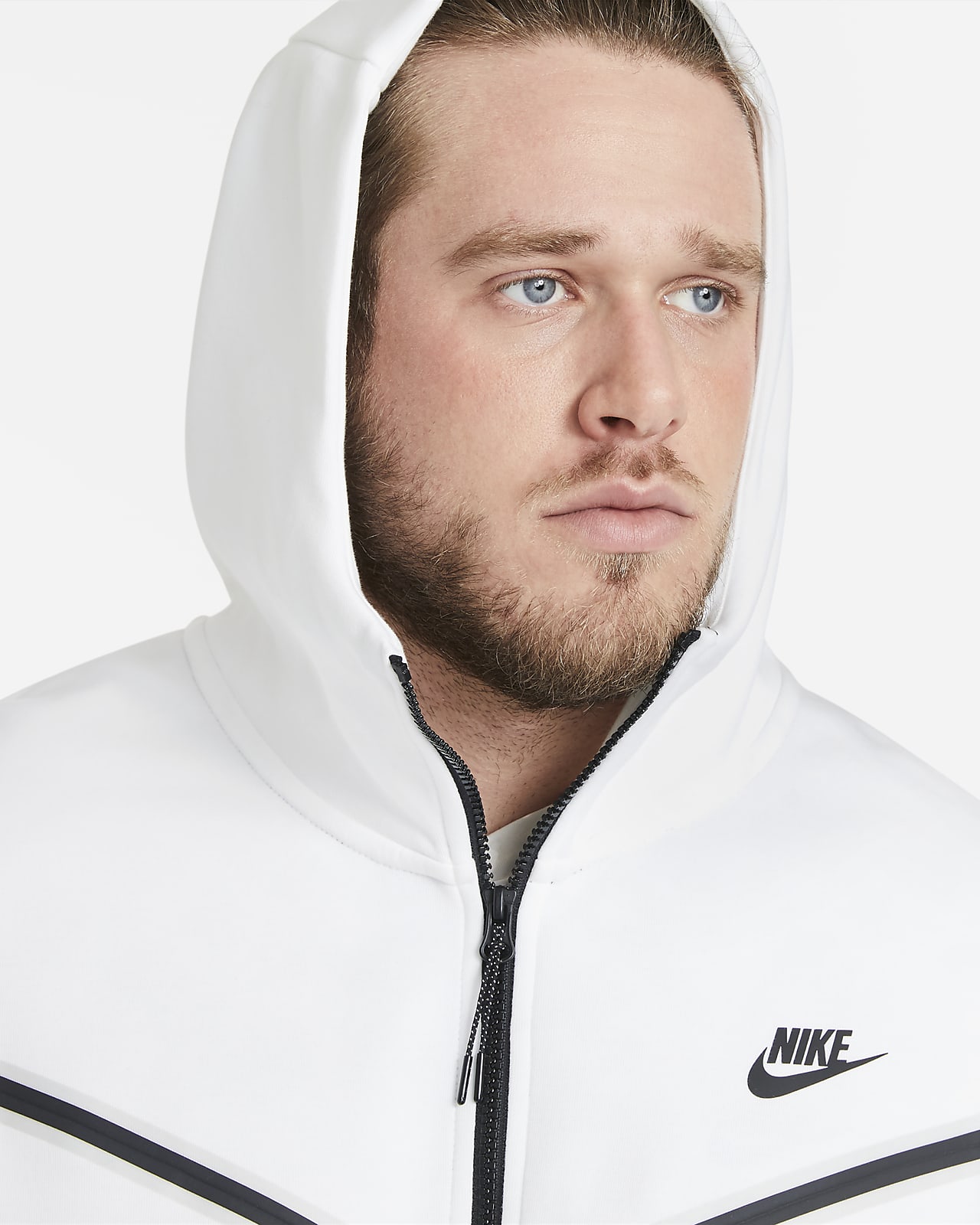 Nike Sportswear Tech Fleece Men's Full-Zip Hoodie. Nike NL