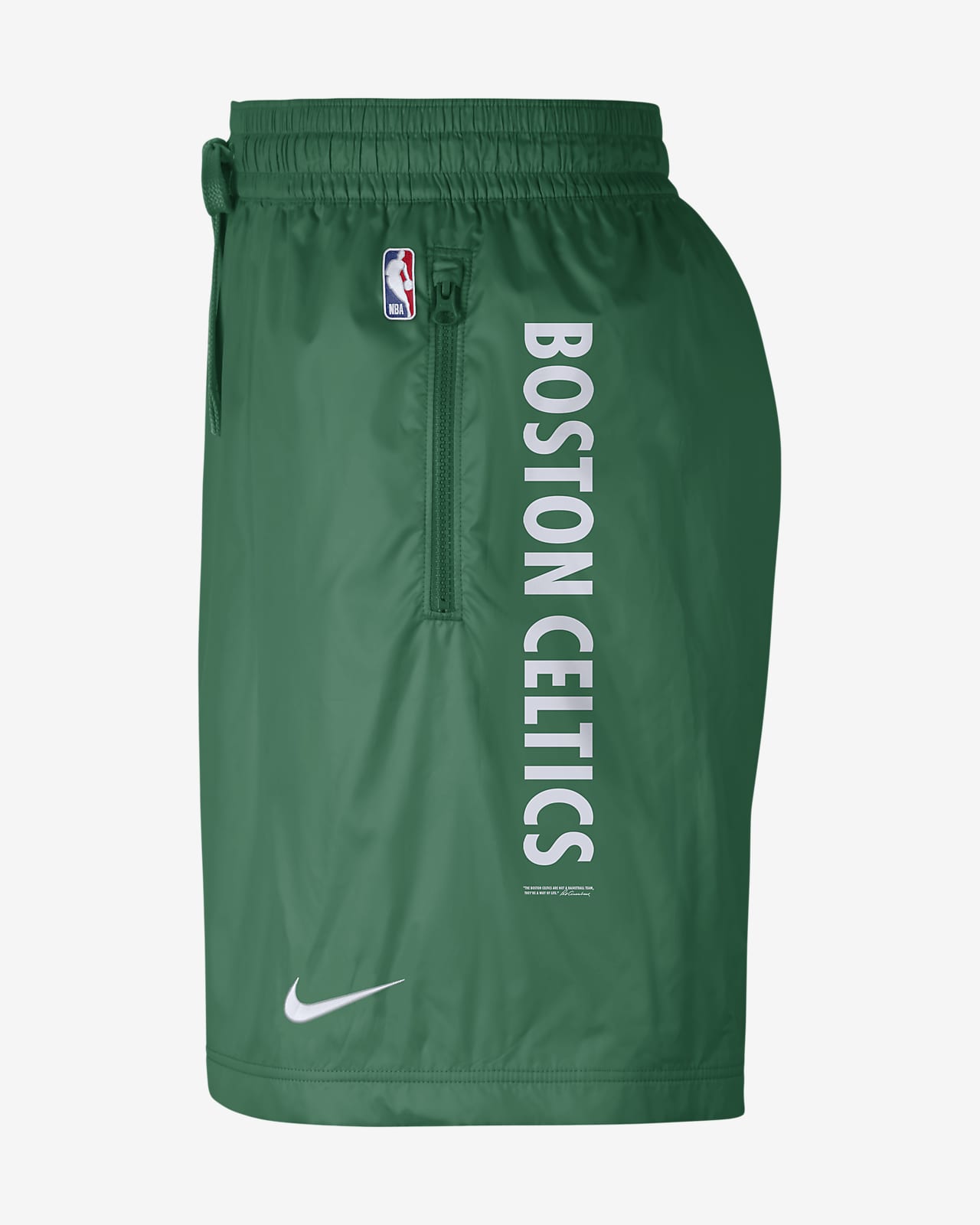 Boston Celtics Nike City Edition Swingman Shorts - Mens
