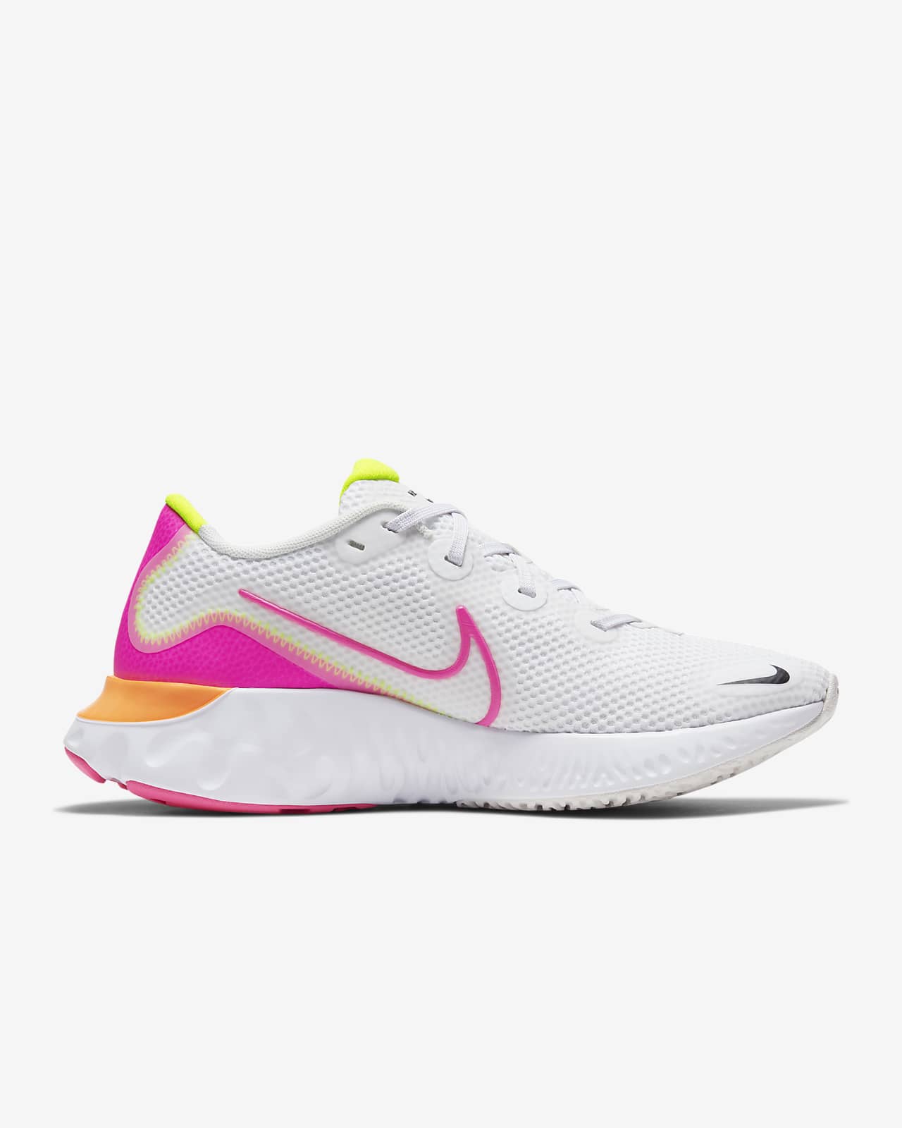 nike renew pink and white