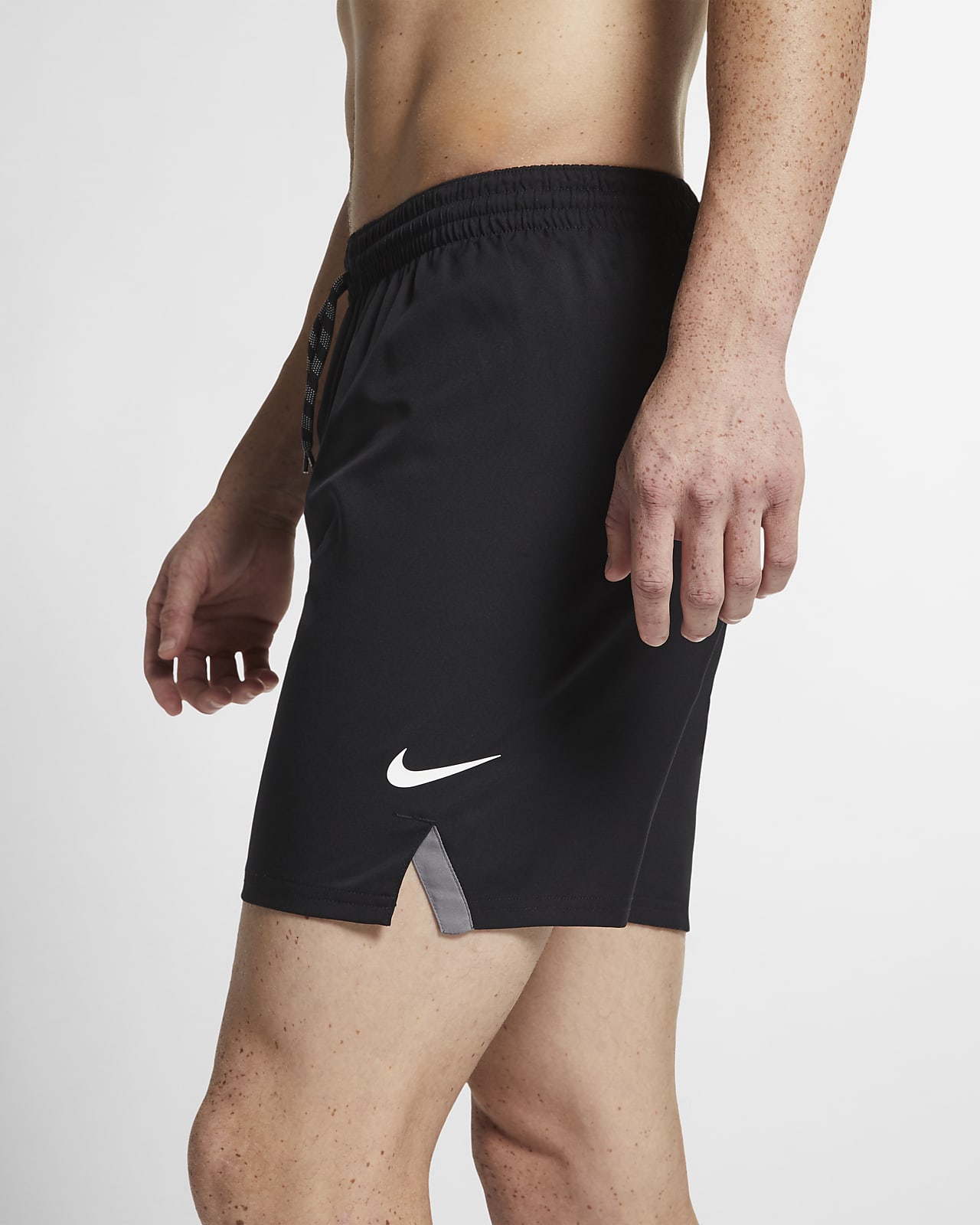 nike solid swim shorts
