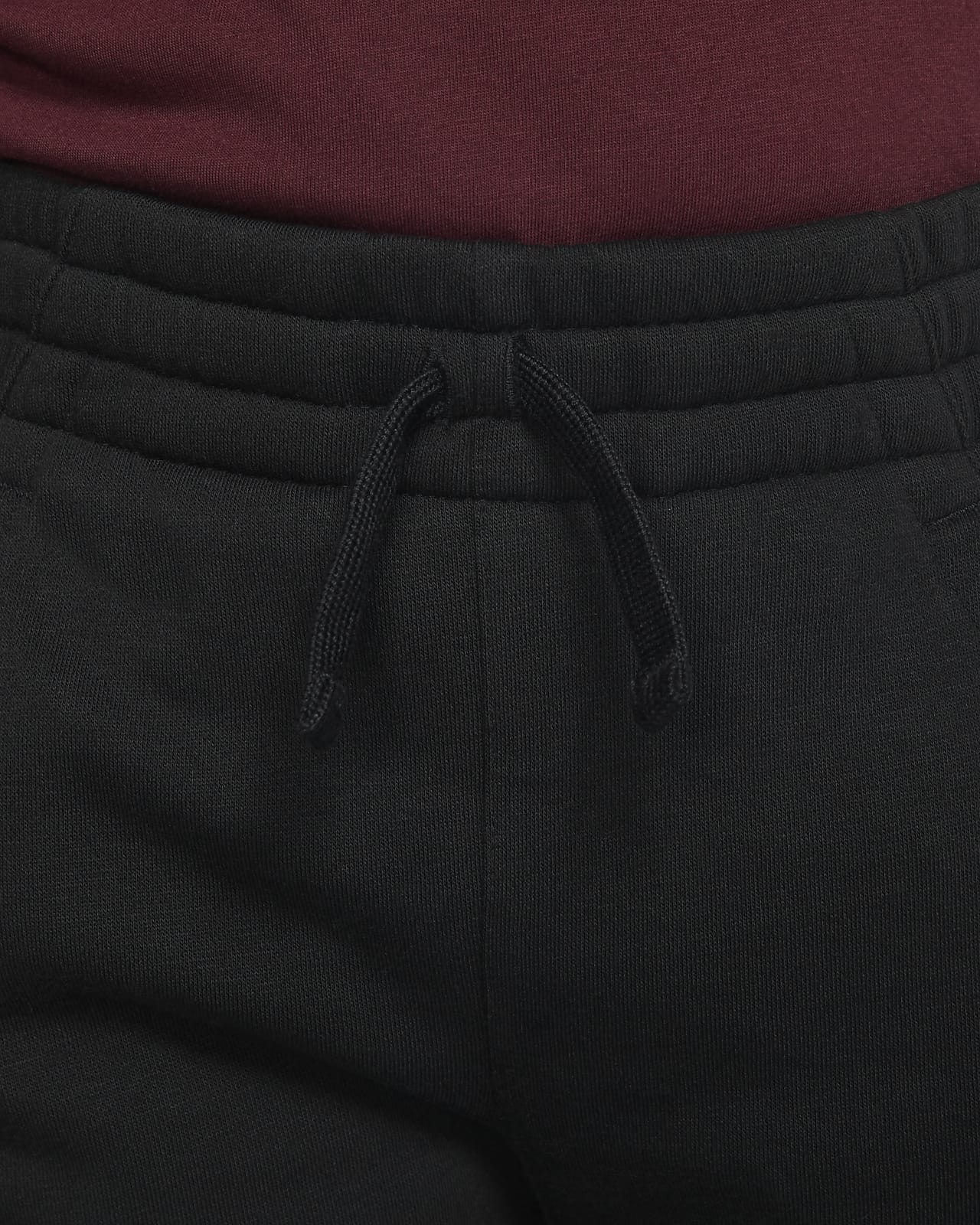 nike club open hem pants