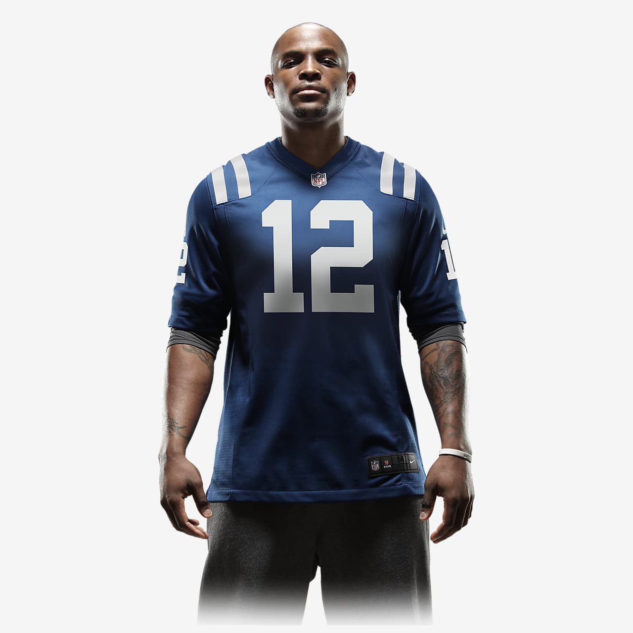 Reducción fresa Transeúnte Camiseta de fútbol americano para hombre NFL Indianapolis Colts (Andrew Luck).  Nike.com
