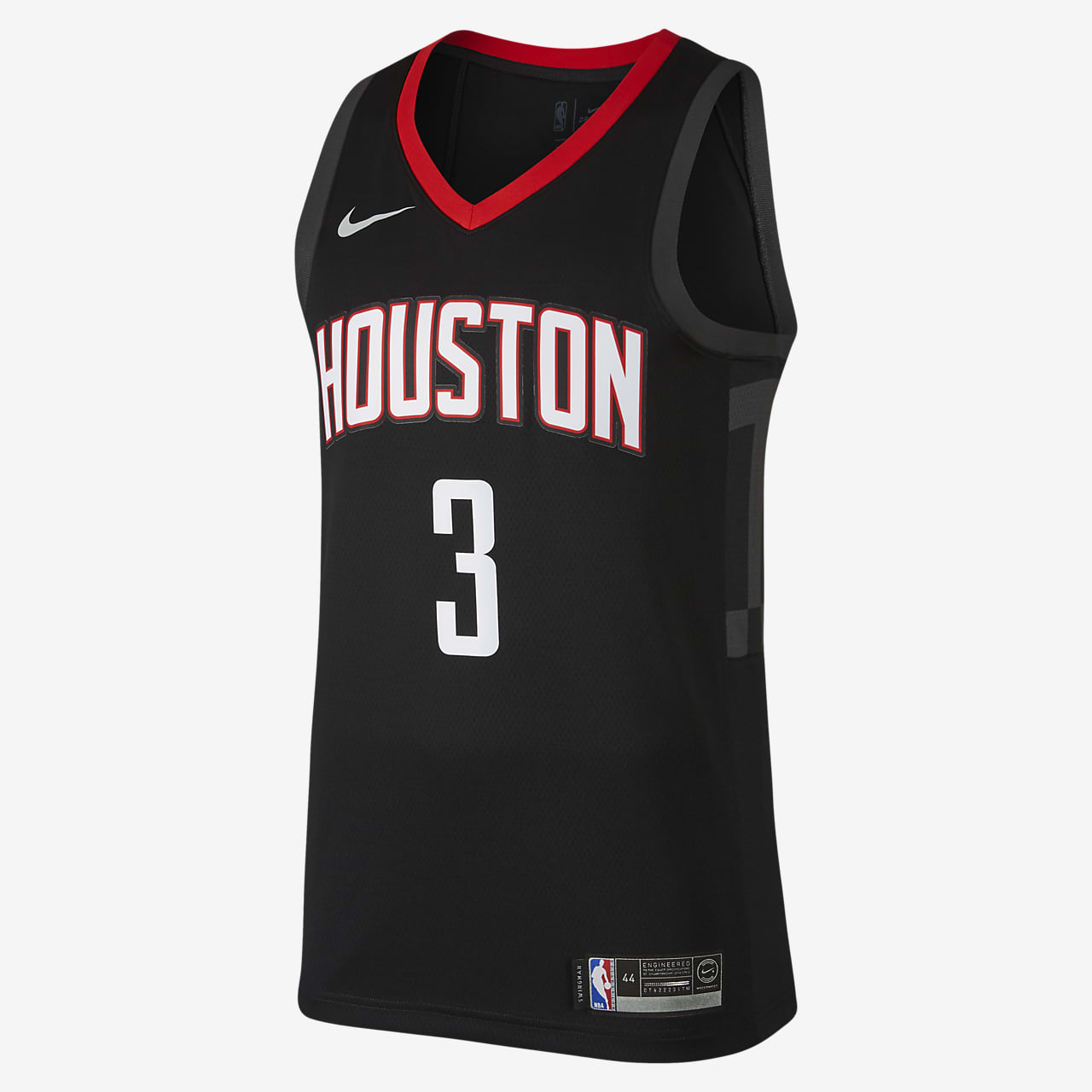 Houston Rockets Nike 2019/20 City Edition Swingman Shorts - White