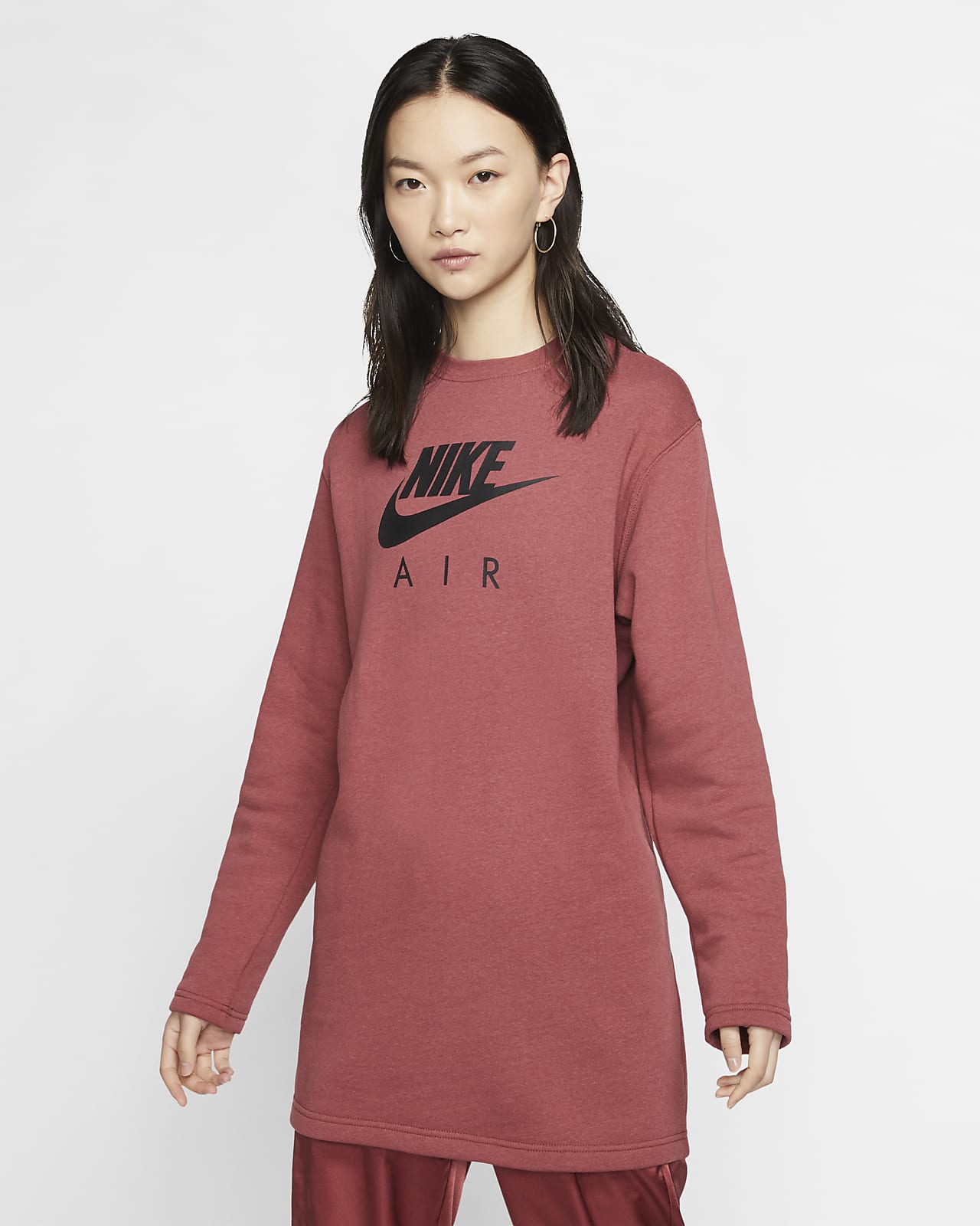 nike air oversized hoodie dress