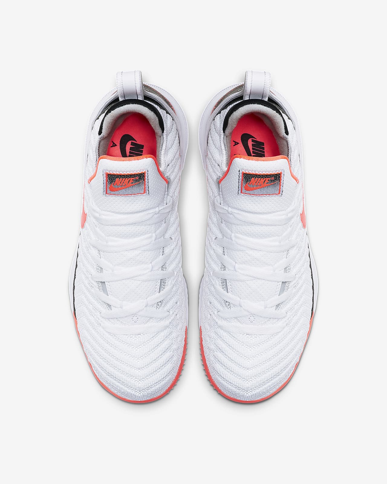 lebron 16 lava white