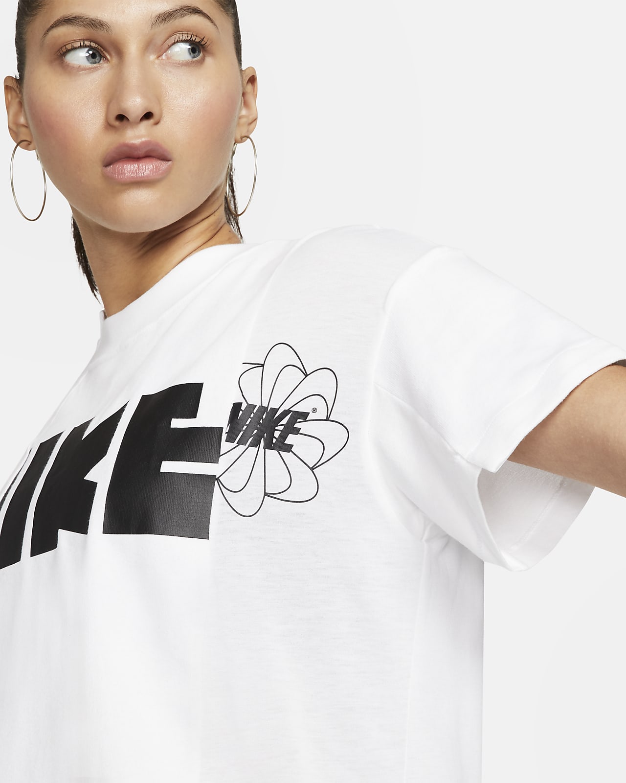 Nike sacai Tシャツ ハイブリッド  ホワイト S