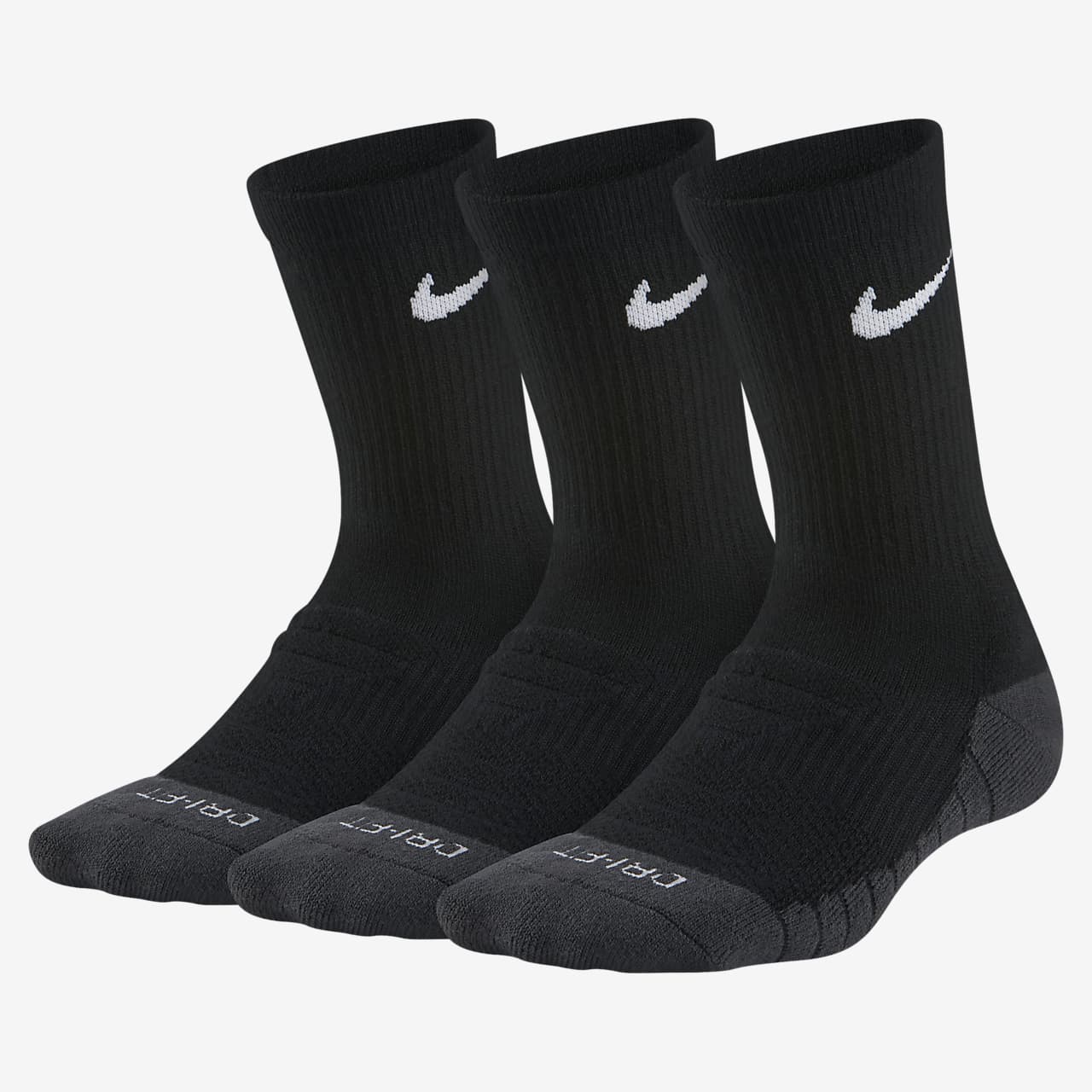 Calze Nike Dri-FIT Cushioned di media lunghezza - Bambini (3 paia). Nike IT