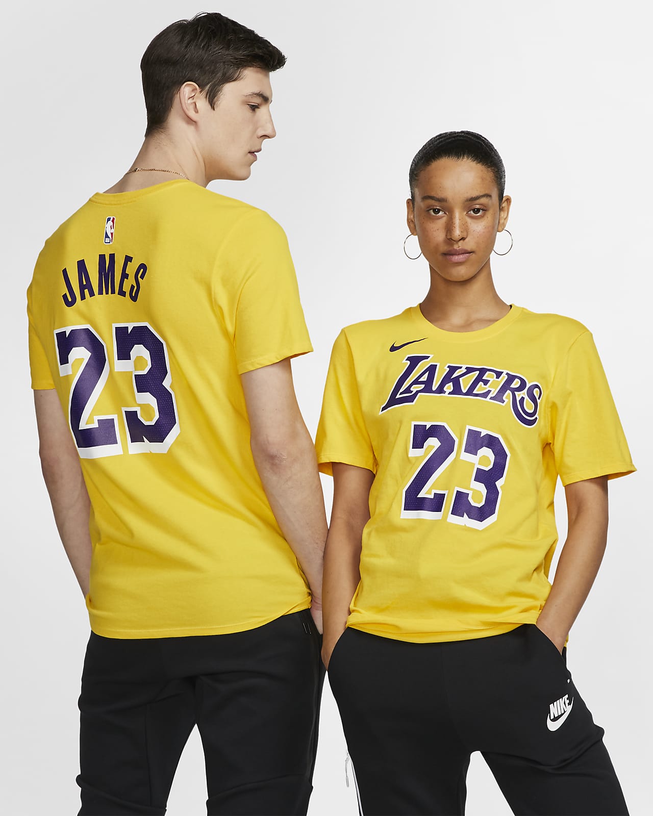 Shop Los Angeles Lakers Women's Nike NBA T-Shirt