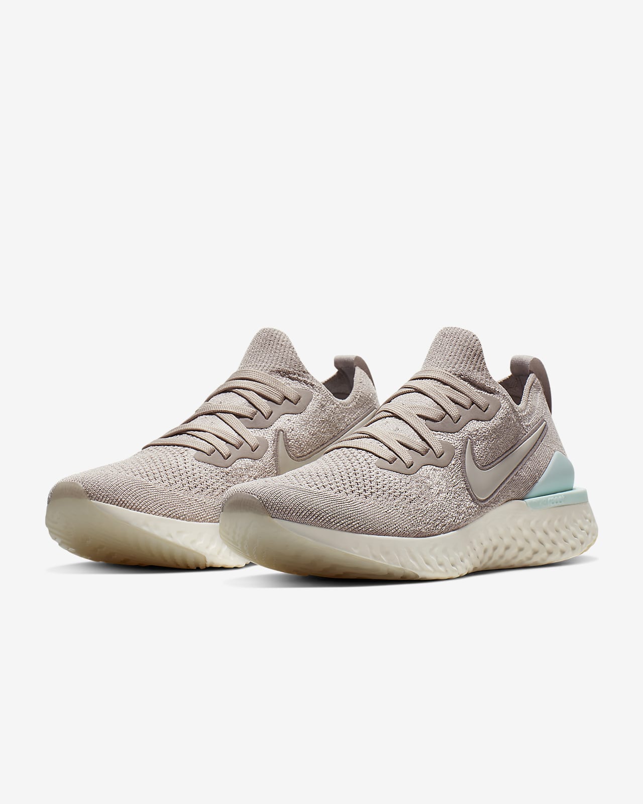 nike epic react flyknit moon particle