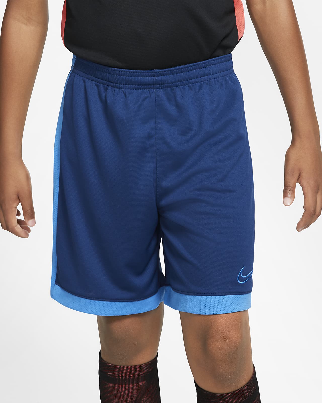 nike academy shorts blue