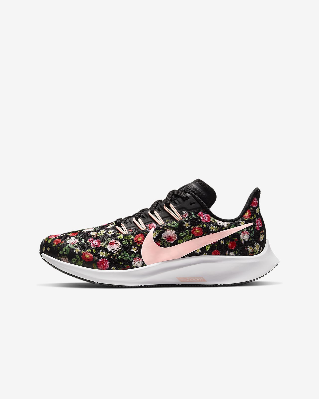 pink floral nike shoes