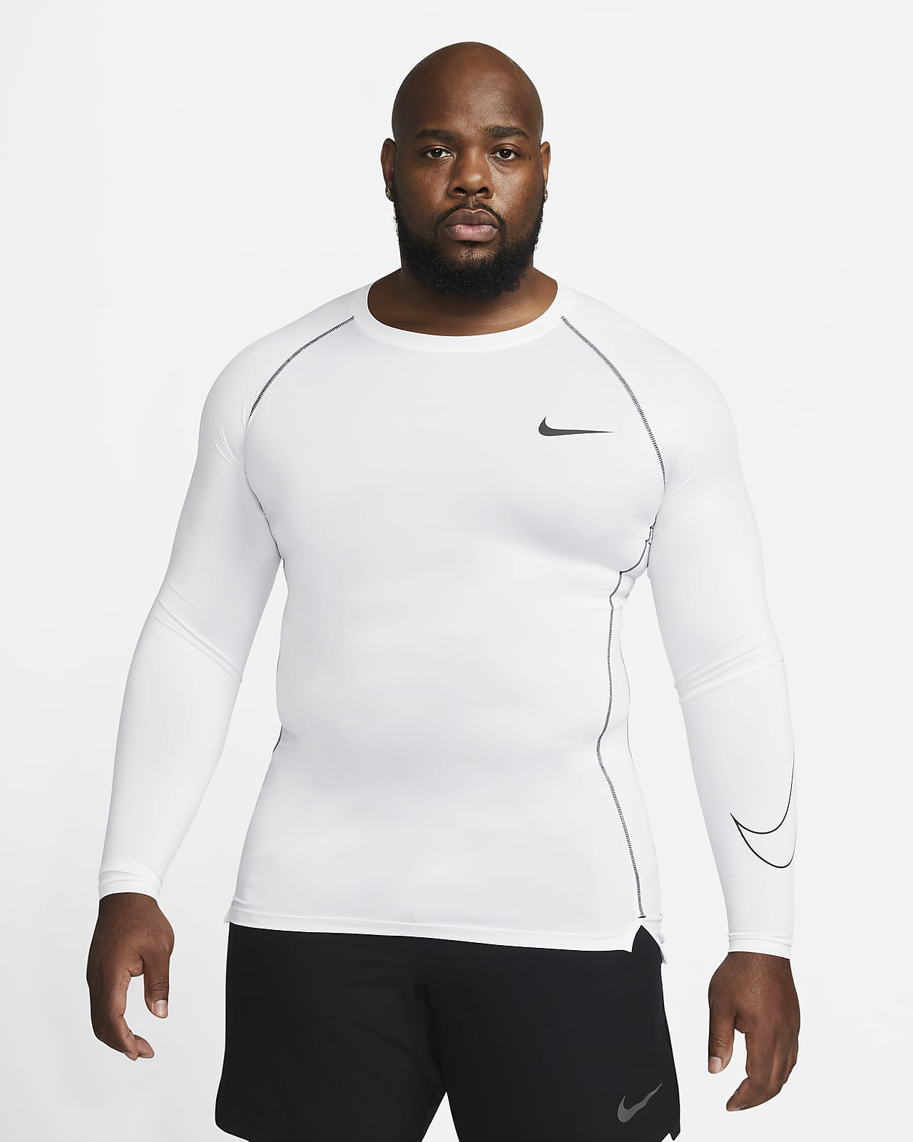 Manches longues Maillots Compression Nike Pro. Nike FR