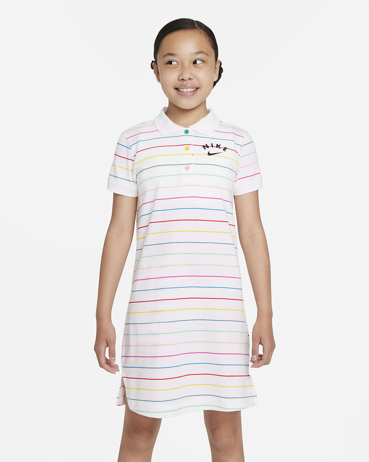 Nike Sportswear Big Kids Girls Polo Dress. Nike