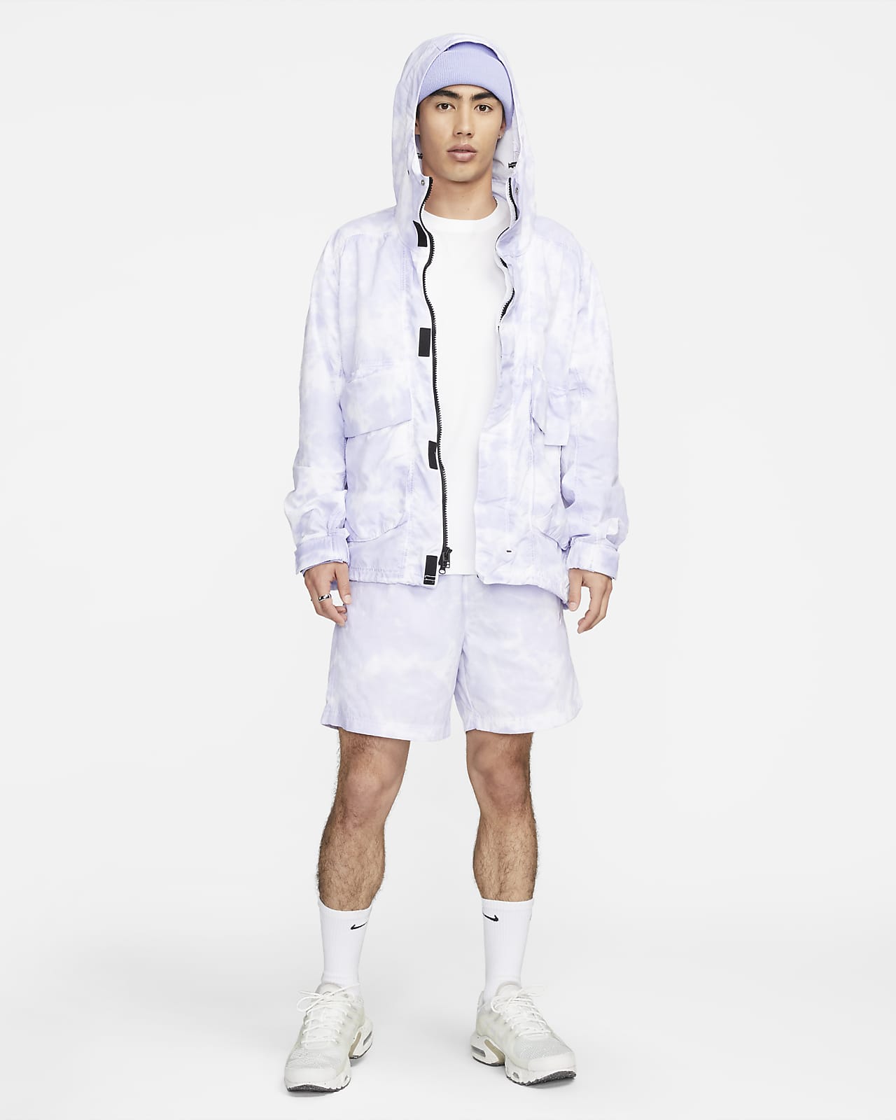 Nike fc woven hot sale overlay hoodie