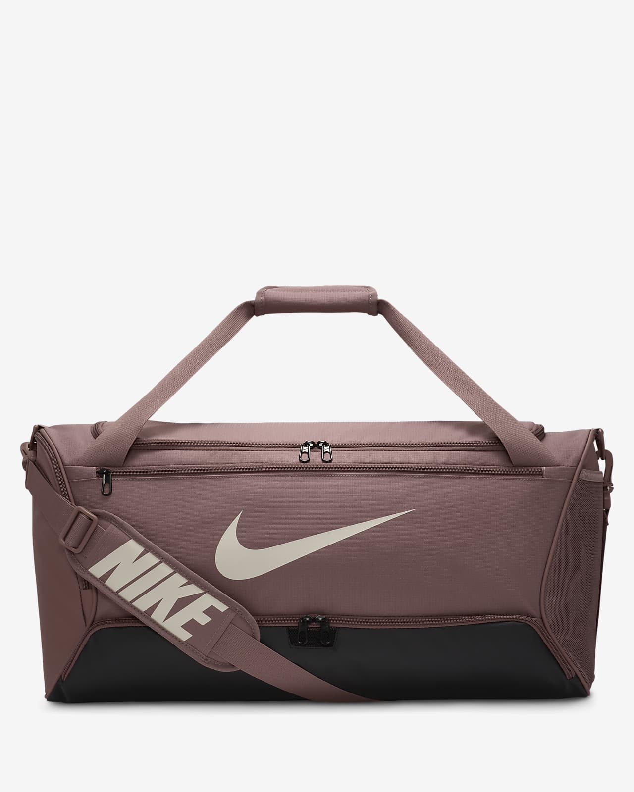 Nike Brasilia Training Medium Duffle Bag, Black/Black/White