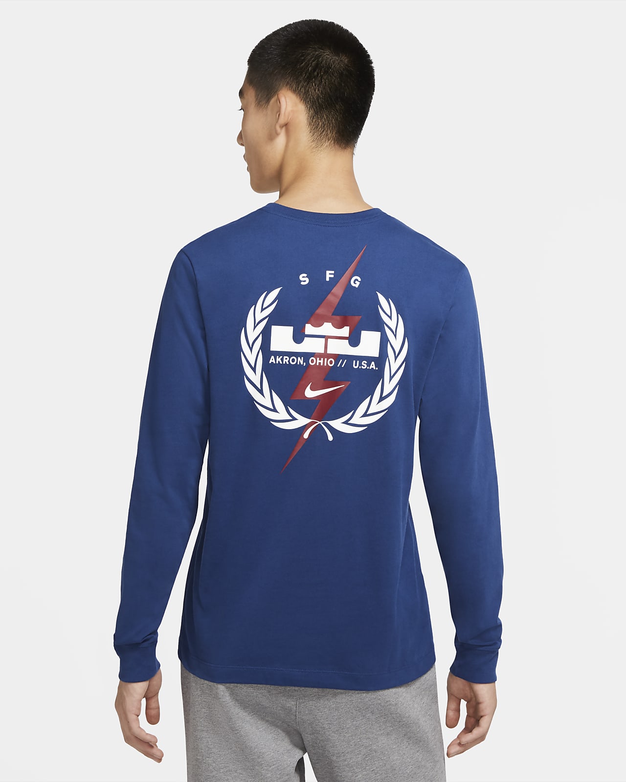 Basketball Long-Sleeve T-Shirt. Nike ID