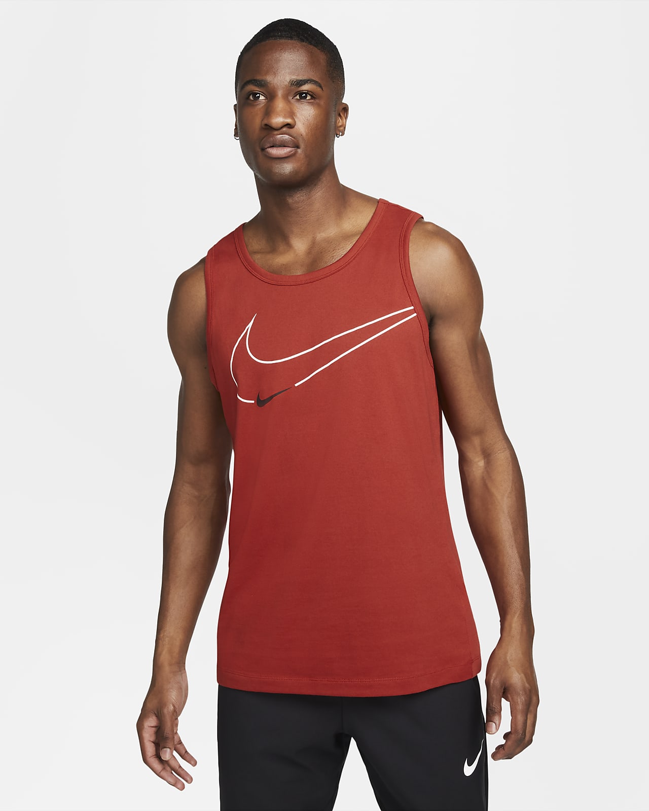 Camiseta de tirantes de estampada hombre Nike