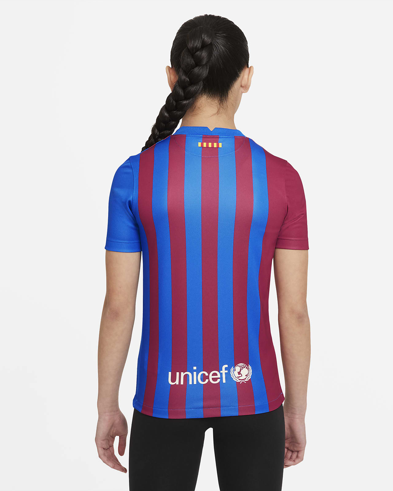 Barcelona jersey back view Clearance