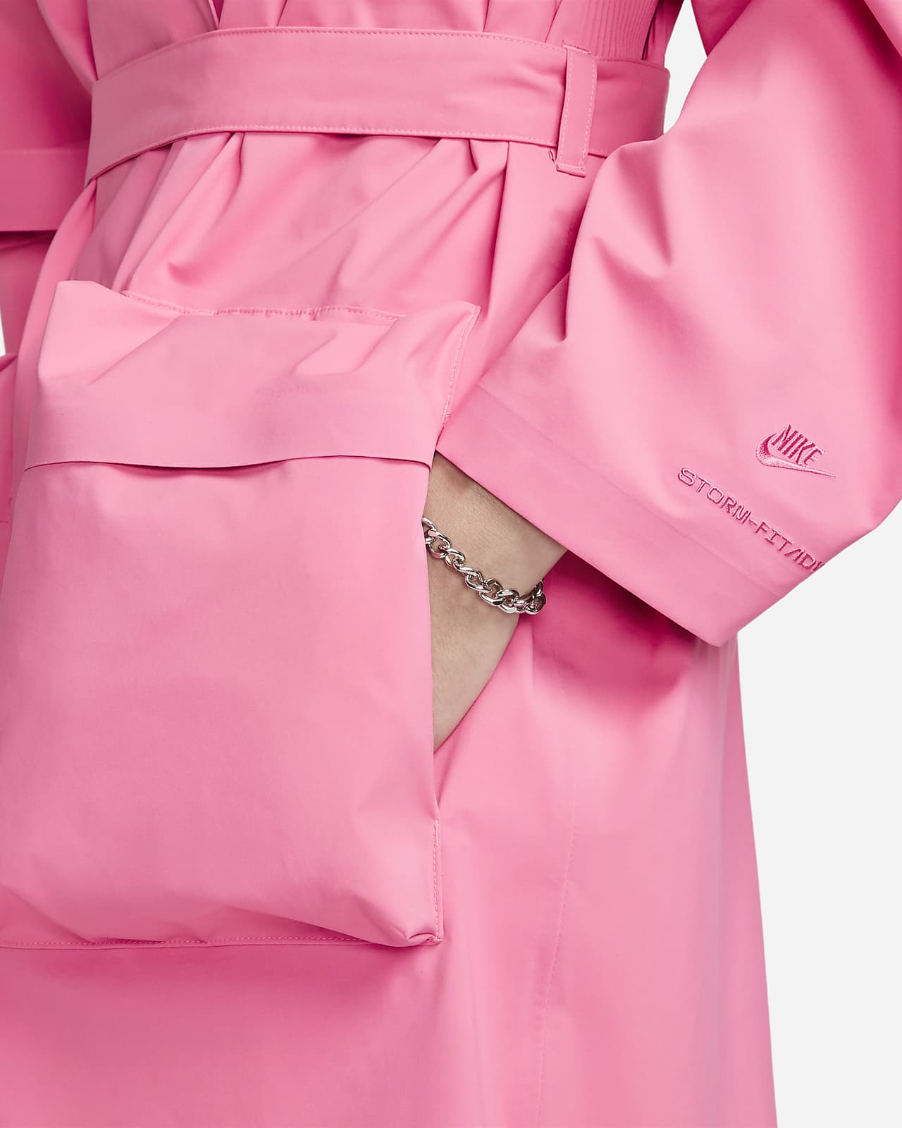 Nike W NSW Wr Dwn Fill JKT Rev Coats Women Pink - XS - Duffel