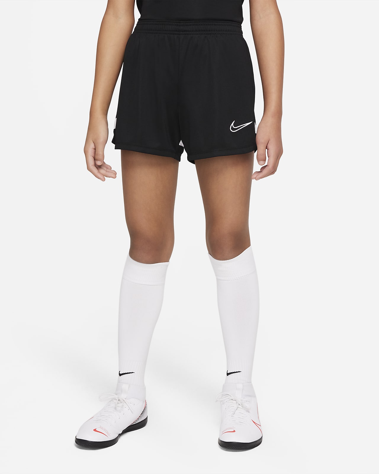 Nike Dri-FIT Academy Older Kids' Knit Football Shorts. Nike HR
