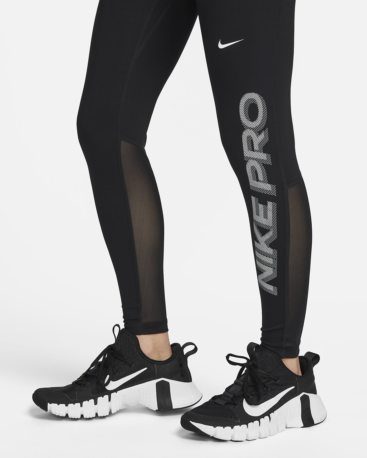 Golpeteo reaccionar Sudán Leggings de entrenamiento de malla de tiro medio para mujer Nike Pro. Nike .com