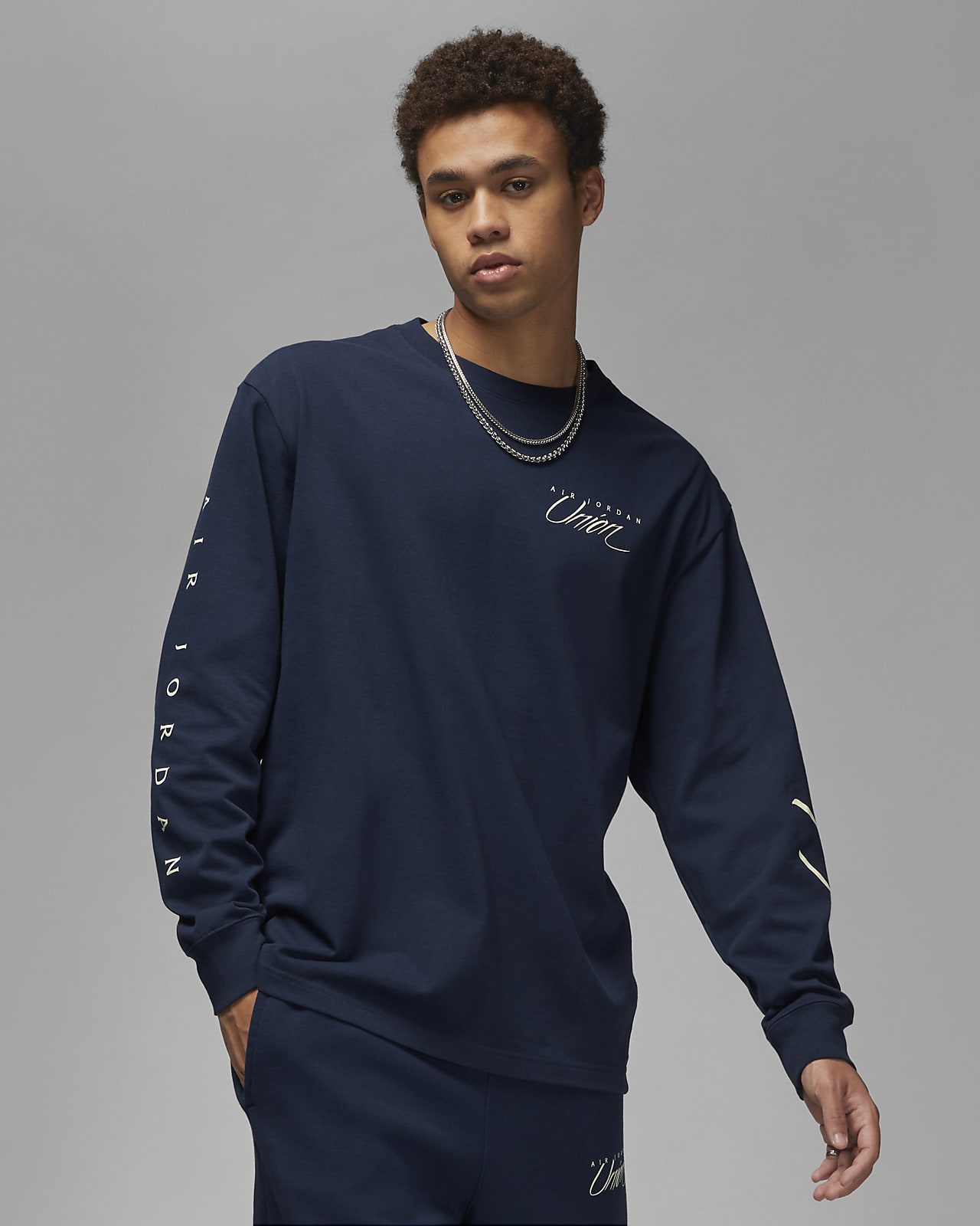 UNION JORDAN ロングTシャツ ロンT XS トップス UNION JORDAN ロングTシャツ ロンT XS トップス