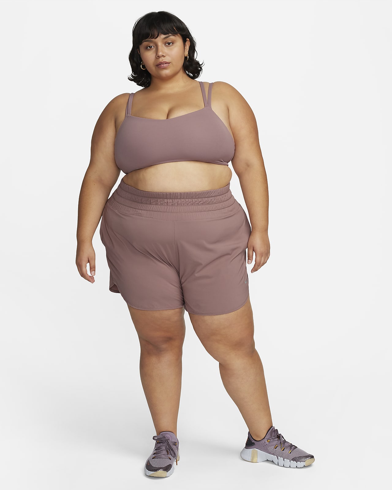 Nike Dri-FIT One Women's Ultra High-Waisted 3 Brief-Lined Shorts (Plus Size).