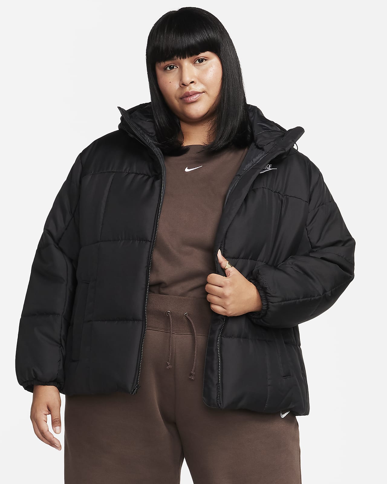 Giacca puffer Therma-FIT Nike Sportswear Essential (Plus size) – Donna