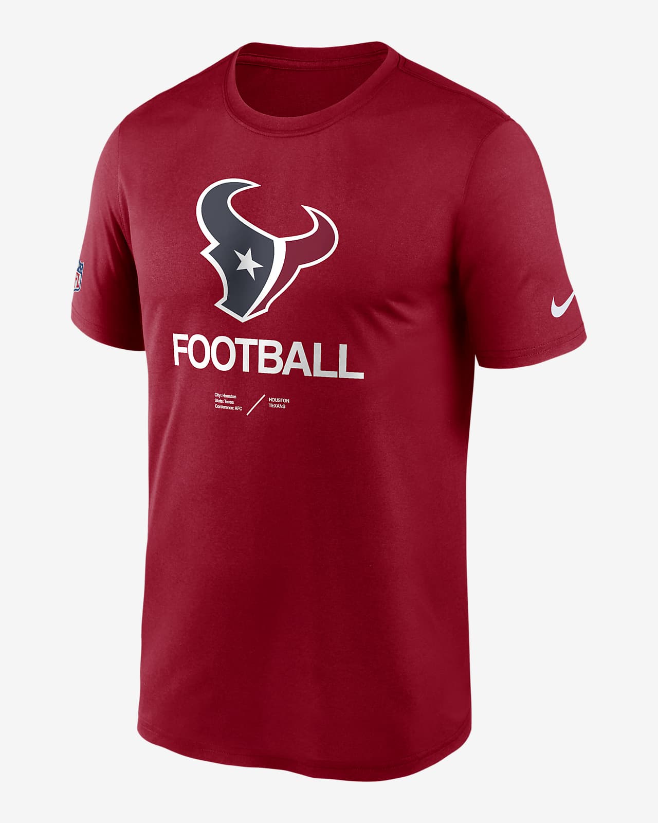 Nike Dri-FIT Infograph (NFL Houston Texans) Men's T-Shirt
